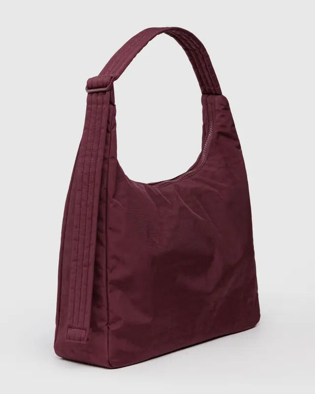 Baggu Nylon Shoulder Bag Mahogony