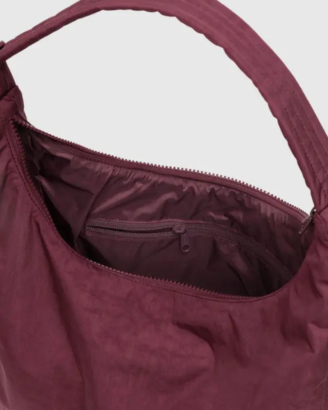 Baggu Nylon Shoulder Bag Mahogony