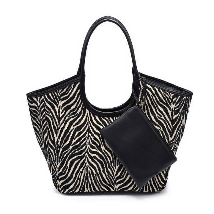 Delilah Zebra Tote