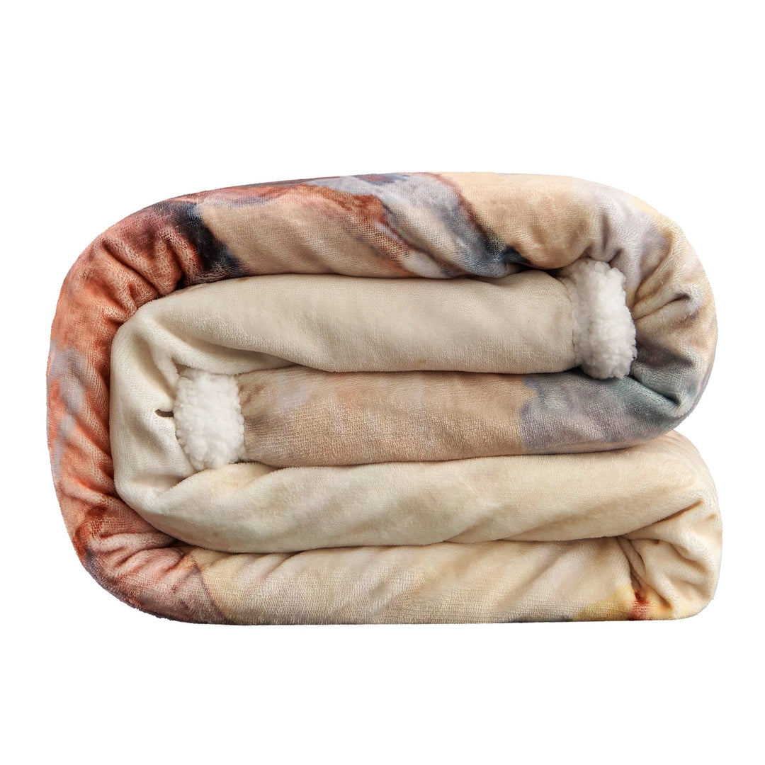 Buster Campfire Sherpa Blanket