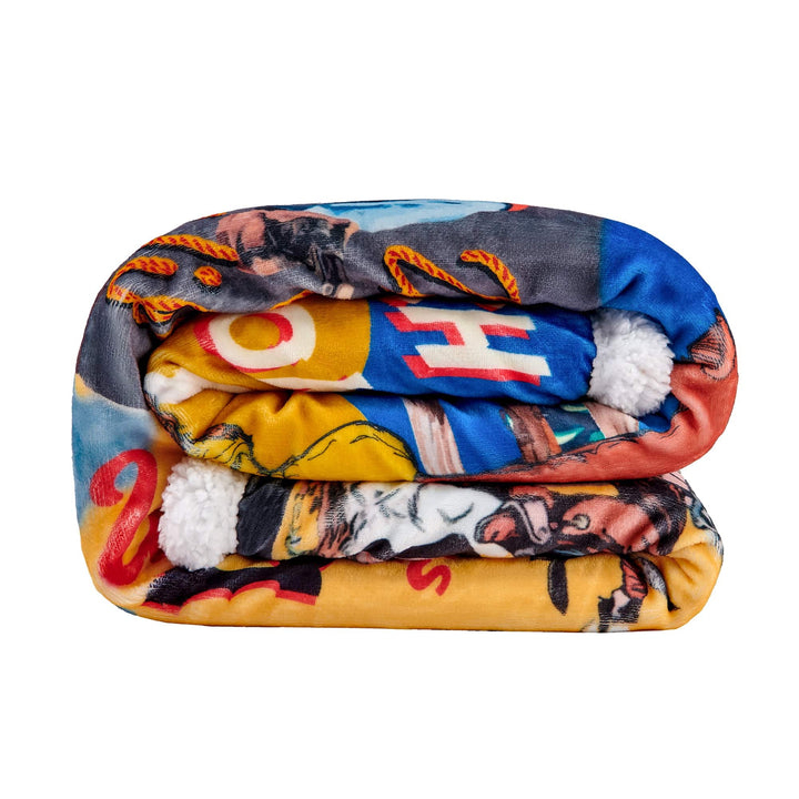 Bandits & Heroes Campfire Sherpa Blanket