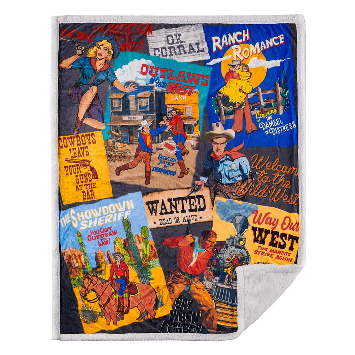 Bandits & Heroes Campfire Sherpa Blanket