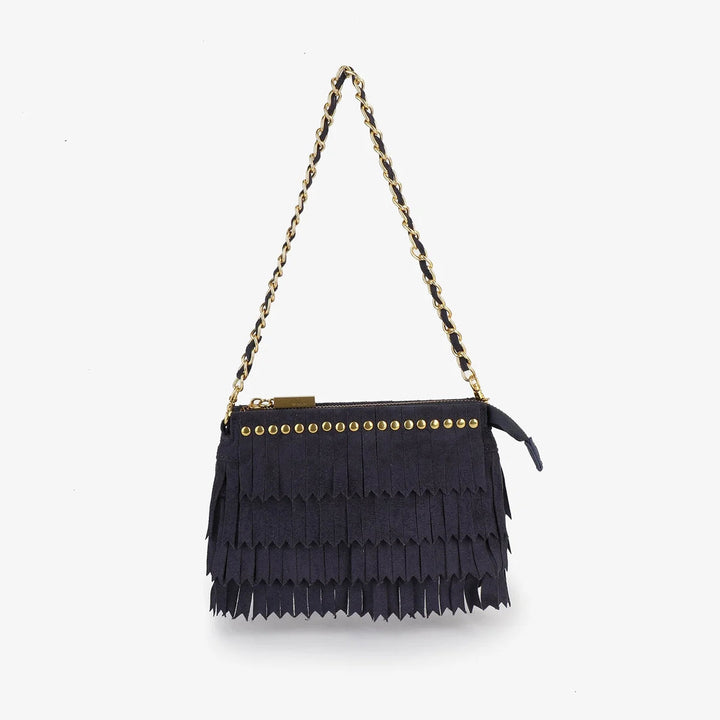 Vassel Fringe Clutch