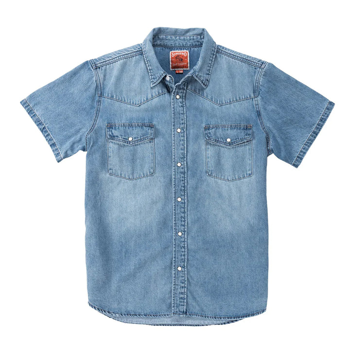 Wyatt Western Button Up SS Shirt