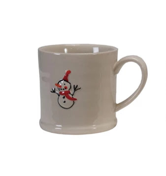 Embossed Holiday Mug