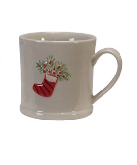 Embossed Holiday Mug
