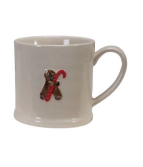 Embossed Holiday Mug